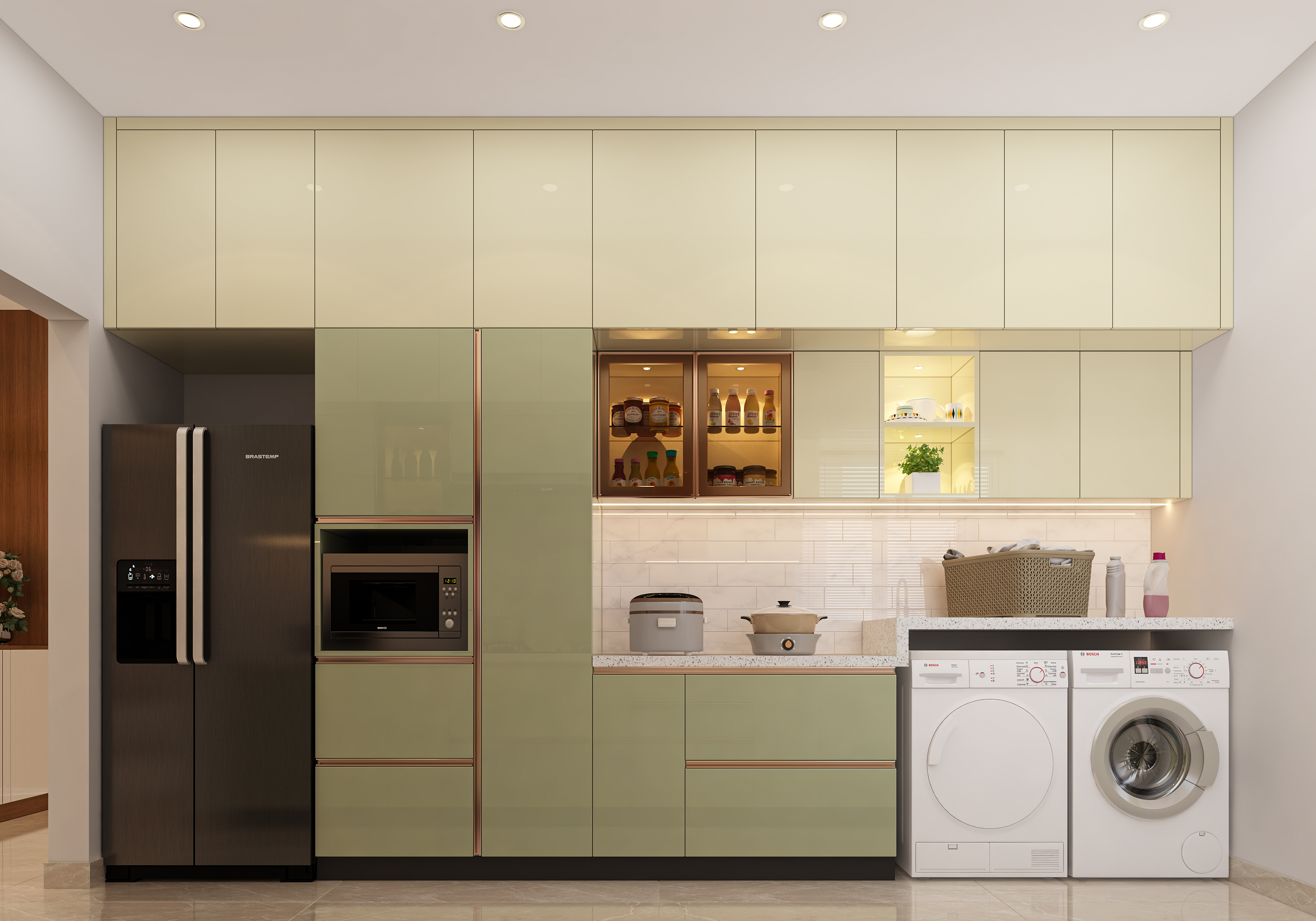 Kitchen render
