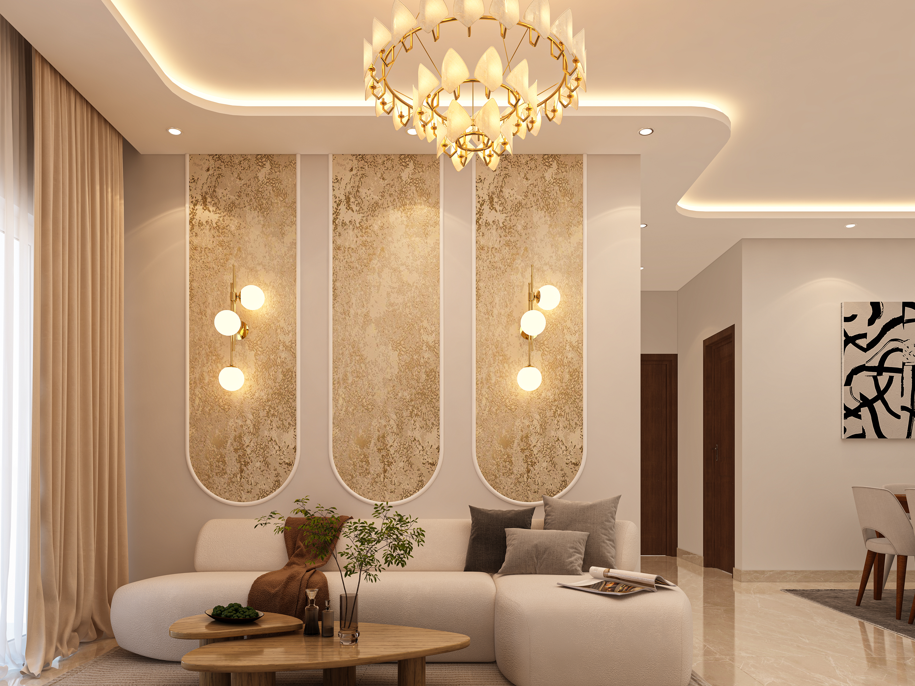 Sofa wall